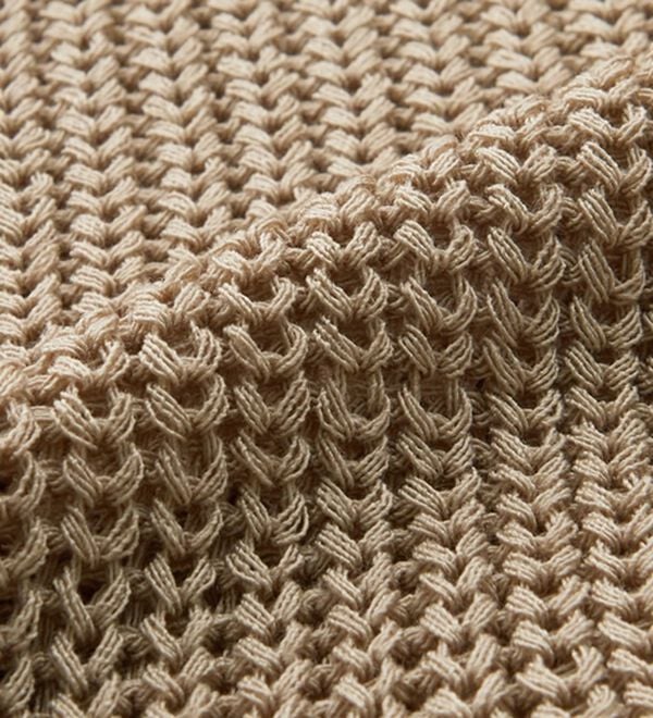 GeeRA（ジーラ）の「透かし編みポロ衿ニット（ニット・セーター）」｜詳細画像