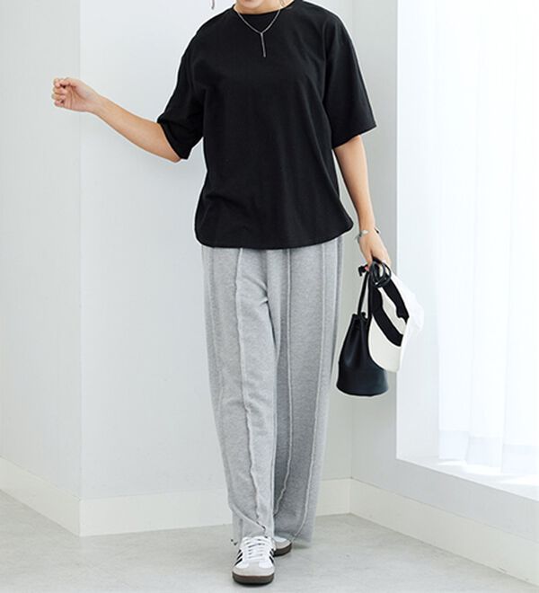 GeeRA（ジーラ）の「プリントチュニックＴシャツ（カットソー）」｜詳細画像