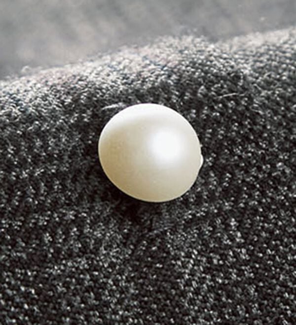 BELLUNA（ベルーナ）の「ウール調素材パールボタン使いジャンパードレス（ジャンパースカート）」｜詳細画像