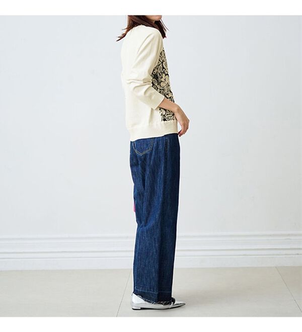 RANAN（ラナン）の「レース使いニットプルオーバー（ニット・セーター）」｜詳細画像