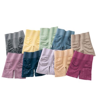 LAVIENNE（ラヴィエンヌ）の「【１０色組】綿混ジャカード成型ショーツガードル（ショーツ）」