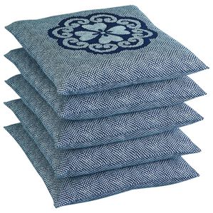 「小紋柄座布団カバー５枚組（座布団・座布団カバー）」｜詳細画像