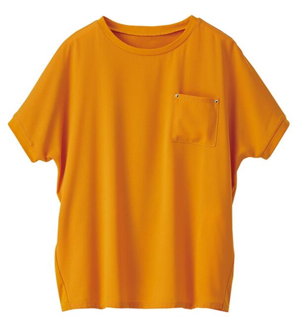 BELLUNA（ベルーナ）の「ジョーゼット切替ポケット付プルオーバー（カットソー）」｜詳細画像