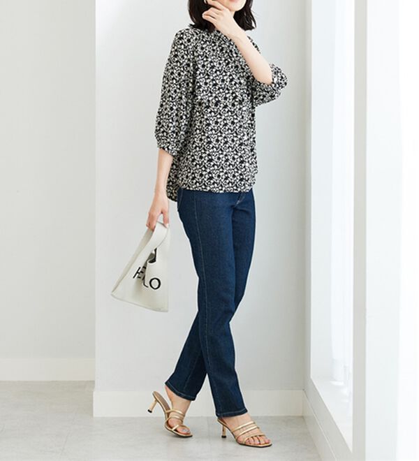 BELLUNA（ベルーナ）の「ケープ風デザインブラウス（ブラウス）」｜詳細画像