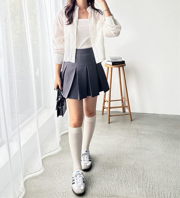 GeeRA（ジーラ）の「着回し自在シアーショートシャツ（シャツ）」｜詳細画像