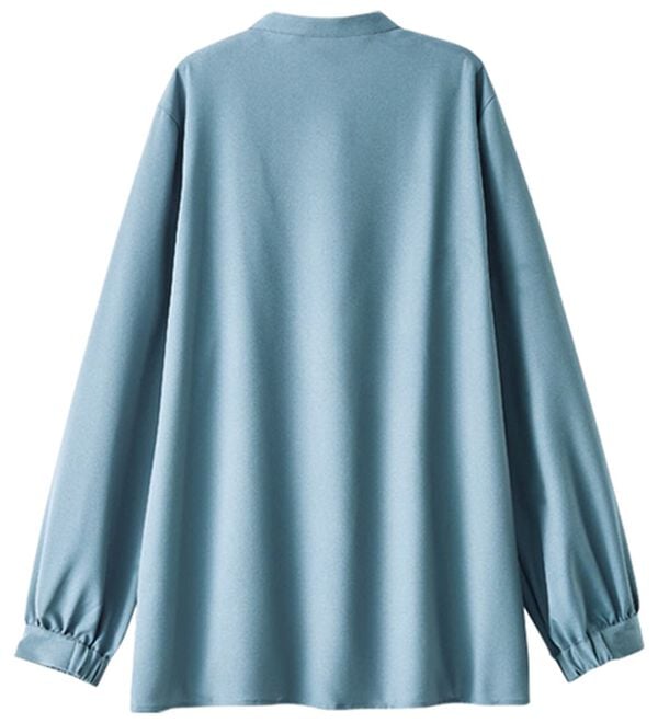 BELLUNA（ベルーナ）の「上品スカラップレース使いシャツチュニック（チュニック）」｜詳細画像