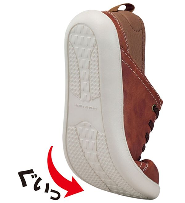 BELLUNA（ベルーナ）の「＜ペコポン＞踵ふんでもポンっと元に戻る便利スニーカー（スニーカー）」｜詳細画像