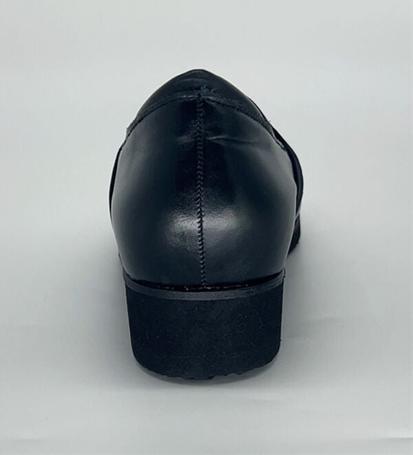 BELLUNA（ベルーナ）の「日本製５Ｅ牛革クロスデザインパンプス（パンプス）」｜詳細画像