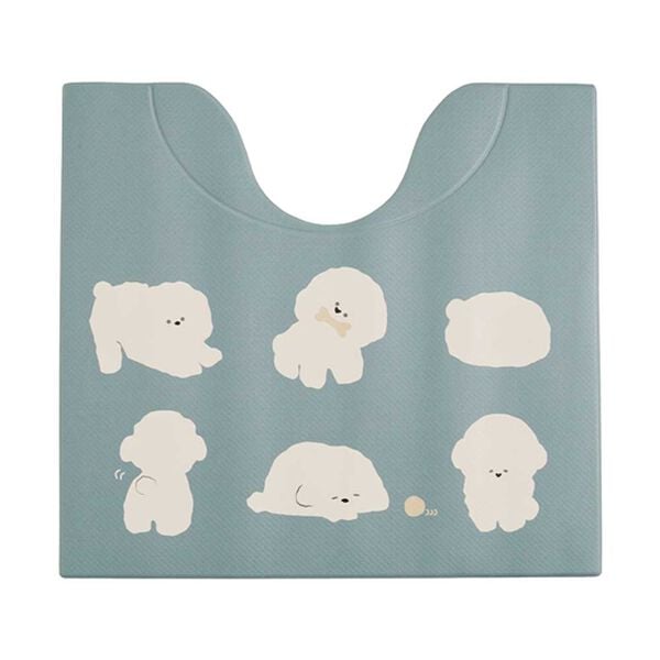 iellio（イエリオ）の「すき間にピタッ！ふけるＰＶＣトイレマット（トイレマット）」｜詳細画像