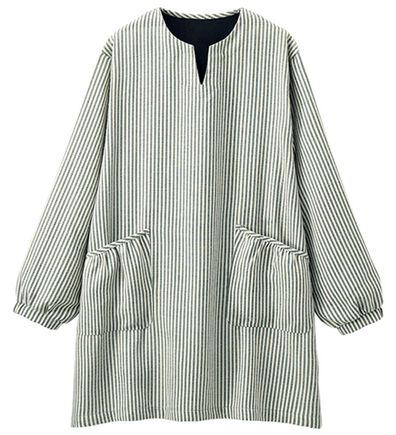 LAVIENNE（ラヴィエンヌ）の「あったか裏フリースかっぽうシャツ（ホームウェア）」