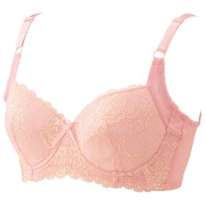 LAVIENNE（ラヴィエンヌ）の「脇背中スッキリブラ（ブラジャー）」｜ピンク