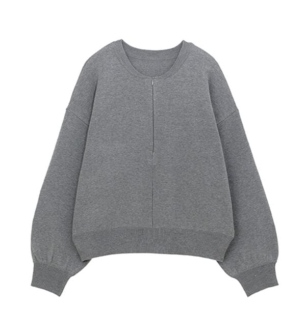 RANAN（ラナン）の「ハーフジップスウェットライクニット（ニット・セーター）」｜詳細画像