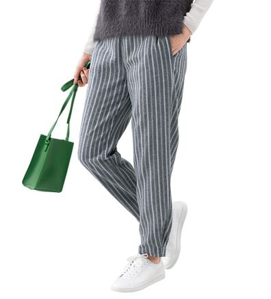 LAVIENNE（ラヴィエンヌ）の「綿混あったか美脚もんぺパンツ（その他パンツ）」