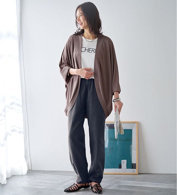 BELLUNA（ベルーナ）の「綿１００％プリントＴシャツ（Tシャツ）」｜詳細画像