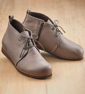 ルフラン（ルフラン）の「フィグリーノ　やわらかレザーのチャッカーブーツ（ブーツ）」｜詳細画像