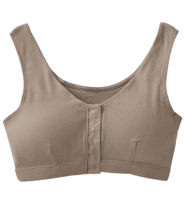 「【３色組】肌にやさしい綿１００％前開きブラ（ノンワイヤーブラ）」｜詳細画像