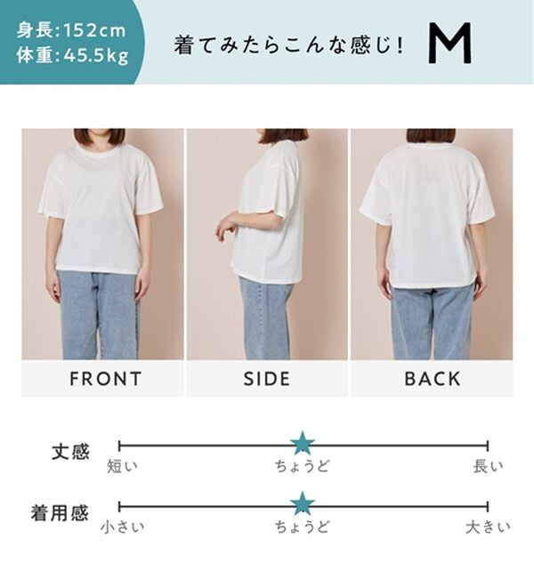 Viola e Viola（ヴィオラ エ ヴィオラ）の「【接触冷感】ほんのり透け感綿混セミシアートップス（カットソー）」｜詳細画像