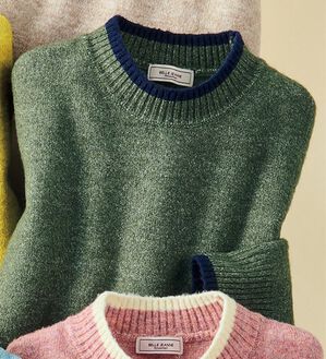 ルフラン（ルフラン）の「肌心地やわらか＊カラフルニット（ニット・セーター）」｜グリーン