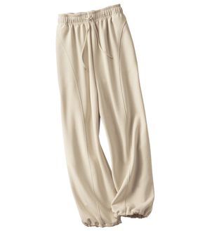 BELLUNA（ベルーナ）の「【ＳＥＪＬ】切替ゆったりパンツ（ワイドパンツ・ガウチョ）」｜アイボリー