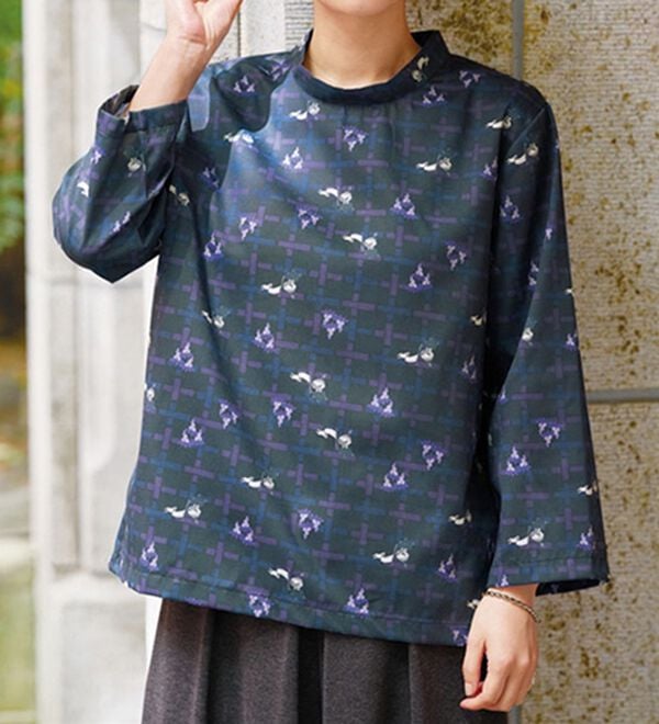 BELLUNA（ベルーナ）の「【ムーミン】隠れリトルミイブラウス（ブラウス）」｜ネイビー