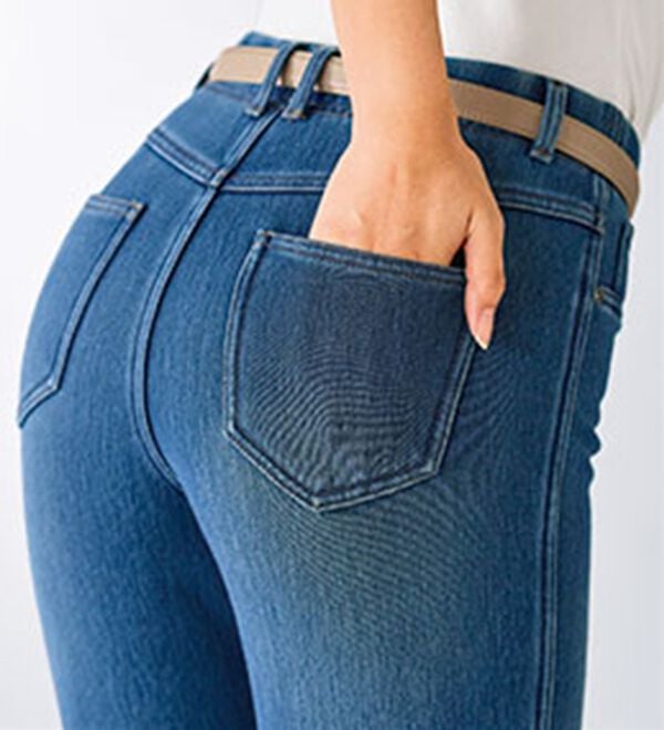裏ベロアストレッチ素材レギンスパンツ【Prima fit pants】 - ベルーナ