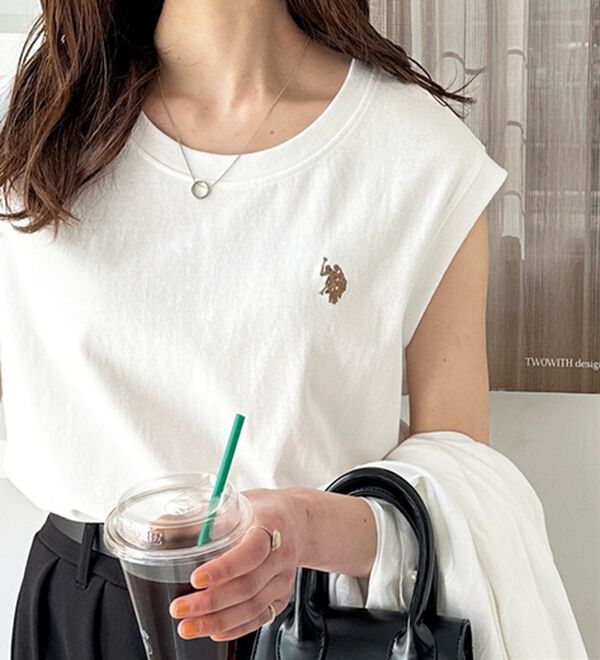 GeeRA（ジーラ）の「【Ｕ．Ｓ．　ＰＯＬＯ　ＡＳＳＮ．】ノースリＴシャツ（タンクトップ・キャミソール）」｜詳細画像