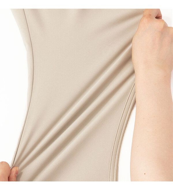 VINNO（ヴィノ）の「スマホポッケ付のびのび裏起毛スリムパンツ（フルレングスパンツ）」｜詳細画像