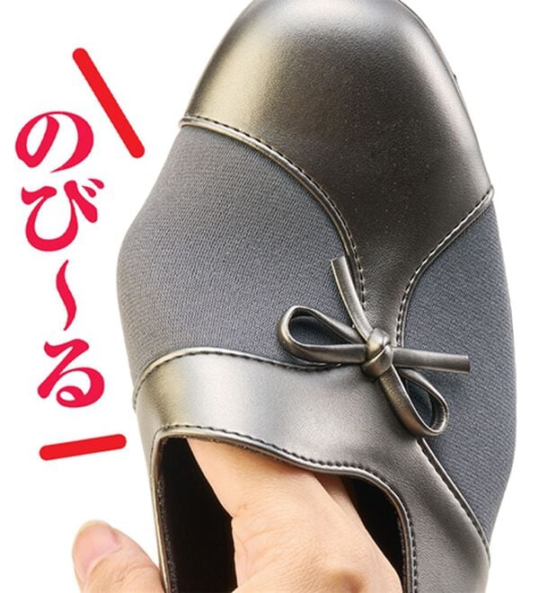 「日本製　サイドストレッチコンフォートパンプス（パンプス）」｜詳細画像