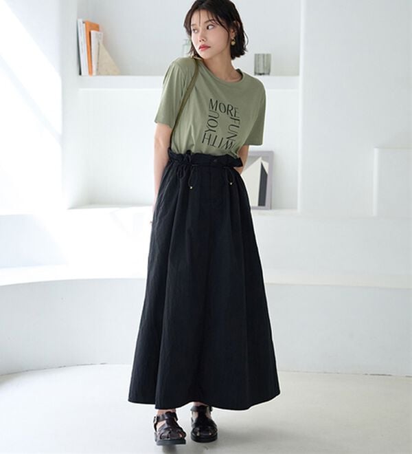 BELLUNA（ベルーナ）の「綿１００％プリントＴシャツ（Tシャツ）」｜詳細画像
