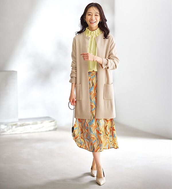 BELLUNA（ベルーナ）の「着脱楽々！タックデザインブラウス（ブラウス）」｜詳細画像