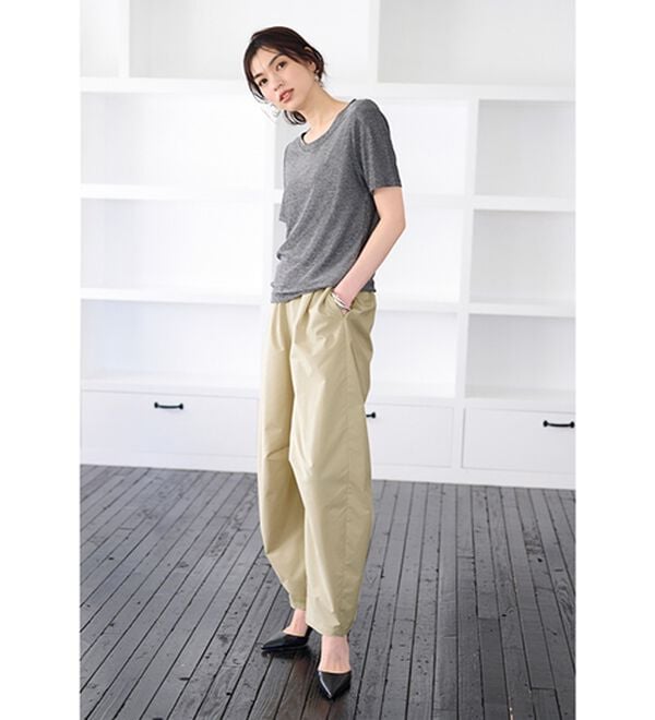 RANAN（ラナン）の「ひんやり！カーブパンツ（フルレングスパンツ）」｜詳細画像