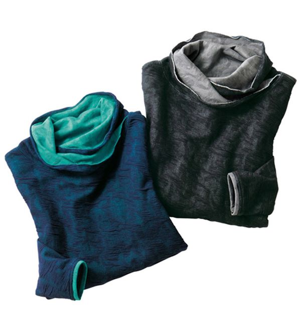 VINNO（ヴィノ）の「＜日本製＞ジャカードプルオーバー（カットソー）」｜詳細画像