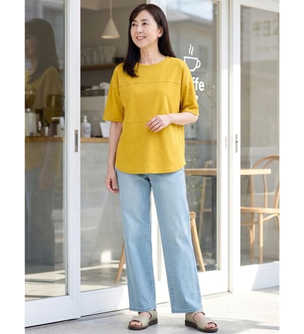 ルフラン（ルフラン）の「【４色組】ひんやり＊キシリトールＴシャツ（Tシャツ）」｜詳細画像