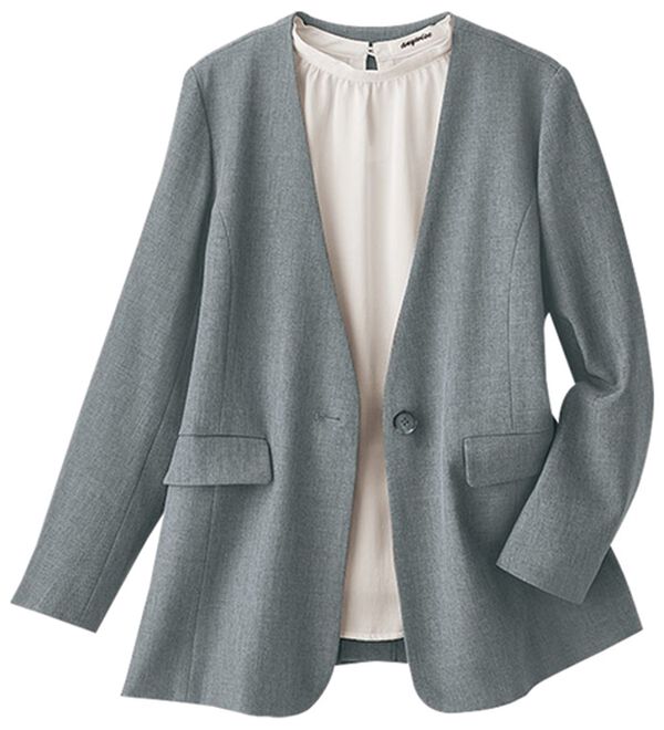 BELLUNA（ベルーナ）の「＜楽スタフィット＞シリーズ（ジャケット・パンツ・ベスト）（フルレングスパンツ）」｜詳細画像