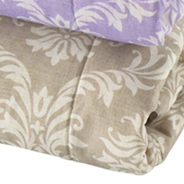 「洗えるシルクわた１００％肌掛布団（掛布団）」｜グレージュ