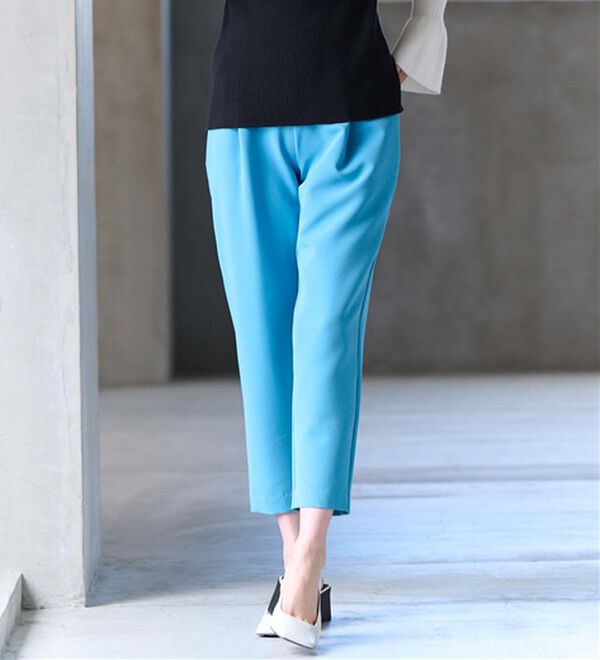 RANAN（ラナン）の「美脚シルエットクロップドパンツ（フルレングスパンツ）」｜詳細画像