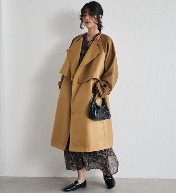 RANAN（ラナン）の「【2点セット】マルチウェイレイヤードコート（ロングコート）」｜詳細画像