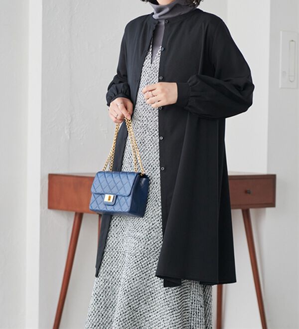 RANAN（ラナン）の「２ＷＡＹボタン使いフレアーブラウス（ブラウス）」｜詳細画像