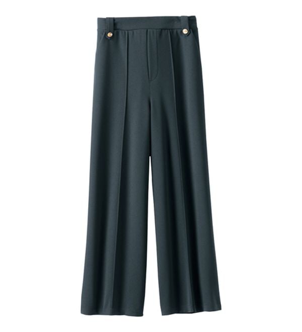 BELLUNA（ベルーナ）の「ツイルストレッチ素材ワイドパンツ（その他パンツ）」｜詳細画像