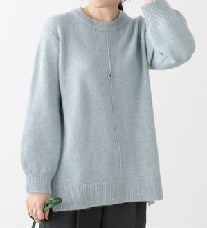 BELLUNA（ベルーナ）の「スパンコール使いラメニットプルオーバー（ニット・セーター）」｜詳細画像