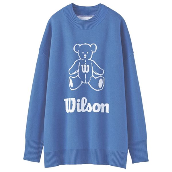 Wilson＞ビックロゴ入りニット - ベルーナ【公式】