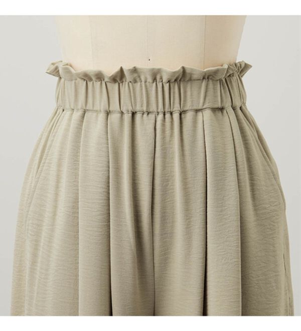 RANAN（ラナン）の「ひんやり！リラックスタックワイドパンツ（ワイドパンツ・ガウチョ）」｜詳細画像