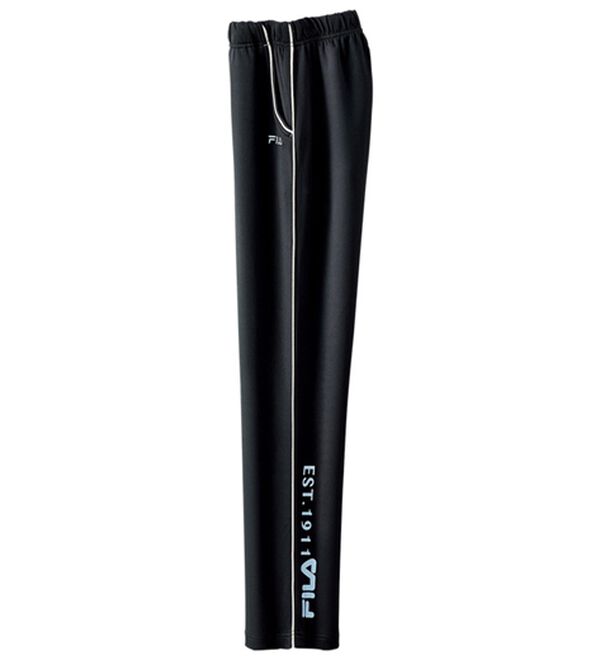 BELLUNA（ベルーナ）の「＜ＦＩＬＡ＞ラメ配色ジャージパンツ（その他パンツ）」｜黒