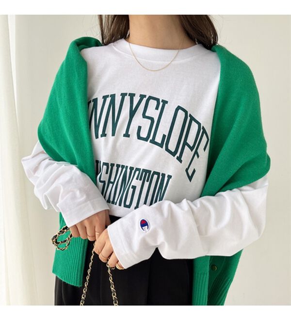 GeeRA（ジーラ）の「【ｃｈａｍｐｉｏｎ】ロゴロンＴ（カットソー）」｜詳細画像