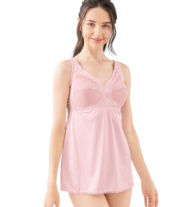 LAVIENNE（ラヴィエンヌ）の「【４色組】すっきりおさめるブラスリップ（肌着・インナーウェア）」｜詳細画像