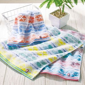 「今治タオルブランドセット「カレイドチェック」（タオル）」｜1