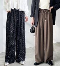 GeeRA（ジーラ）の「【体型カバー】上品なのにラクちんワイドパンツ（フルレングスパンツ）」