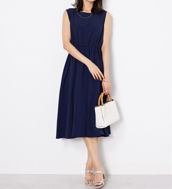 BELLUNA（ベルーナ）の「2点セット【Ｌａｇｒｉｌｕａ】メッシュ使いワンピースアンサンブル（その他ワンピース）」｜詳細画像