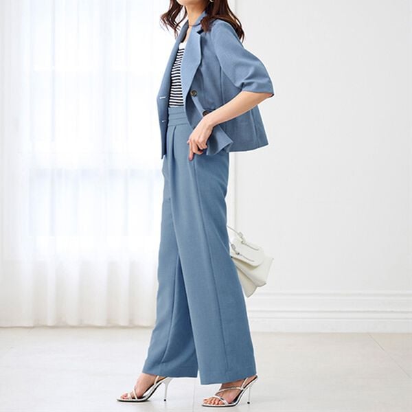 RANAN（ラナン）の「リネンライクダブルボタンテーラードジャケット（テーラードジャケット）」｜詳細画像