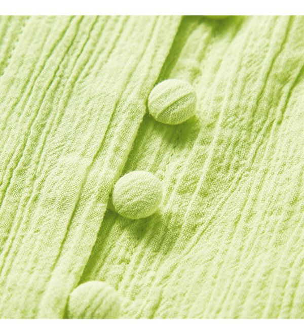 BELLUNA（ベルーナ）の「リサイクルコットンやわらか楊柳素材ブラウス（ブラウス）」｜詳細画像